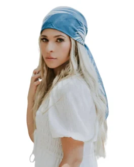 Feather Weather Adjustable Pre-Tied Bandanna with Full Non Slip Grip