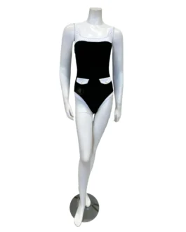 Gottex Black-White High Class Full Coverage Swimsuit