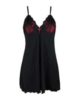 Pour Moi Black-Scarlet Amour Luxe Chemise